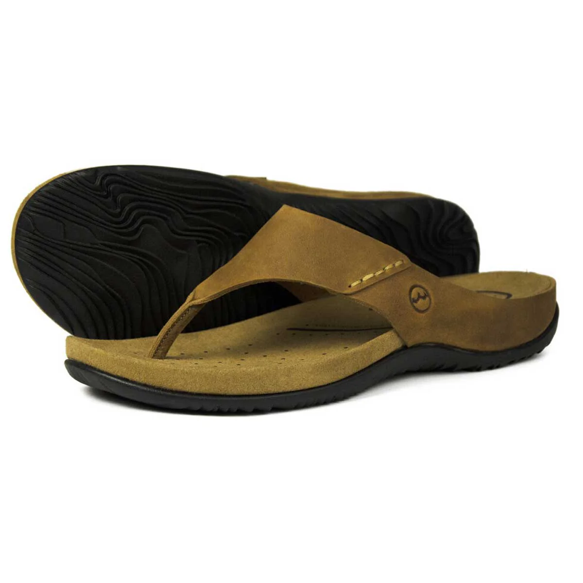 ORCA BAY Bora Leather Sandals - Men's - Sand