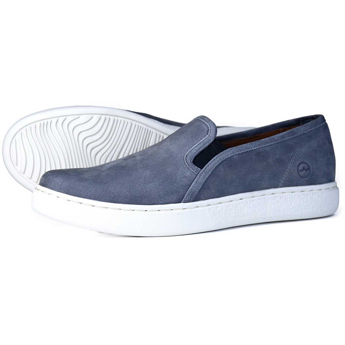 ORCA BAY Fulham Casual Leather Slip-On Shoes - Men's - Grey