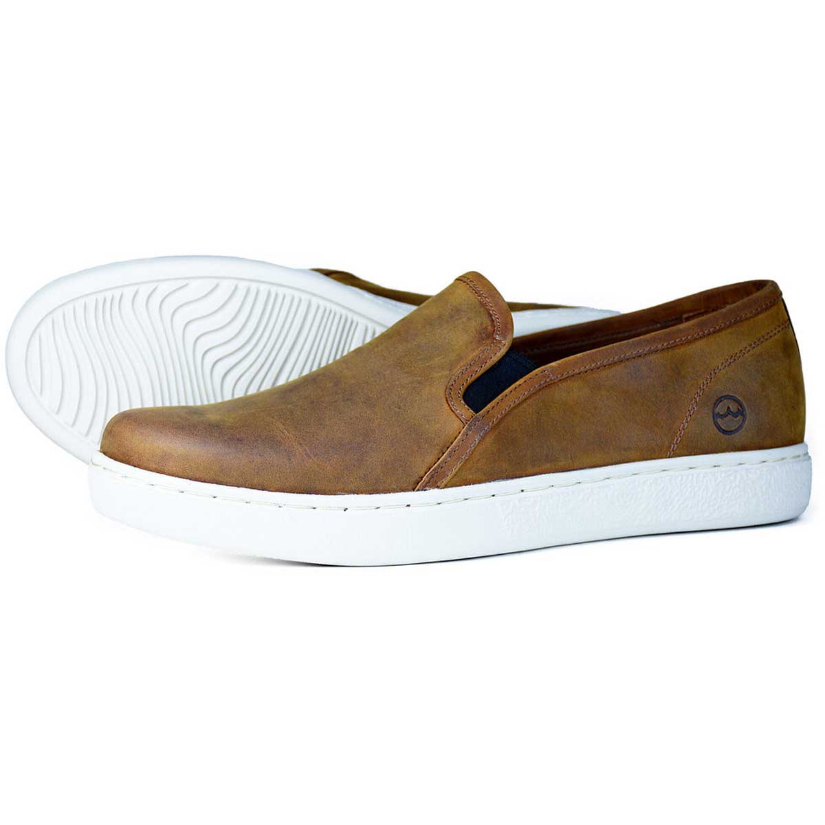 ORCA BAY Fulham Casual Leather Slip-On Shoes - Men's - Sand