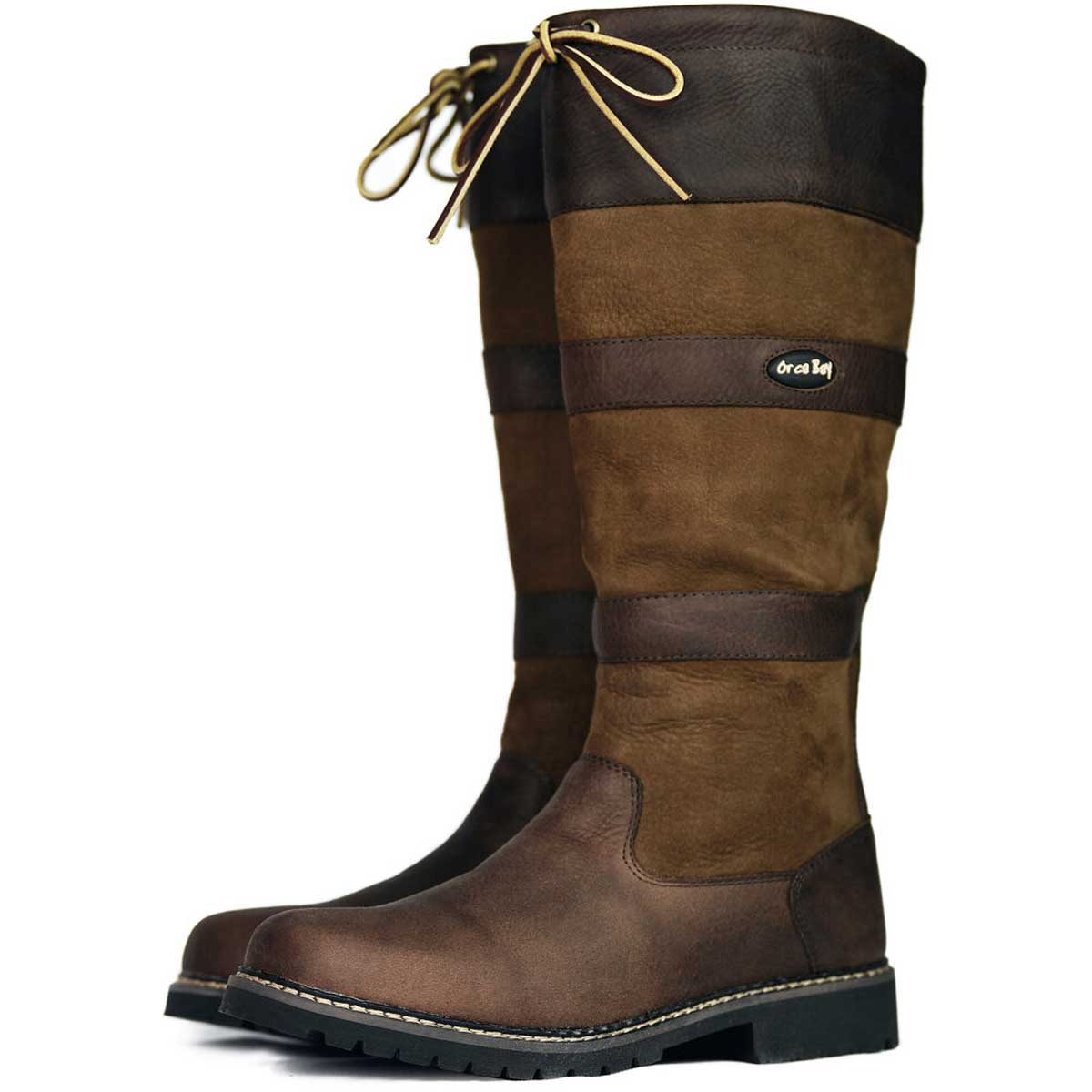 ORCA BAY Orkney Waterproof Country Boots - Brown