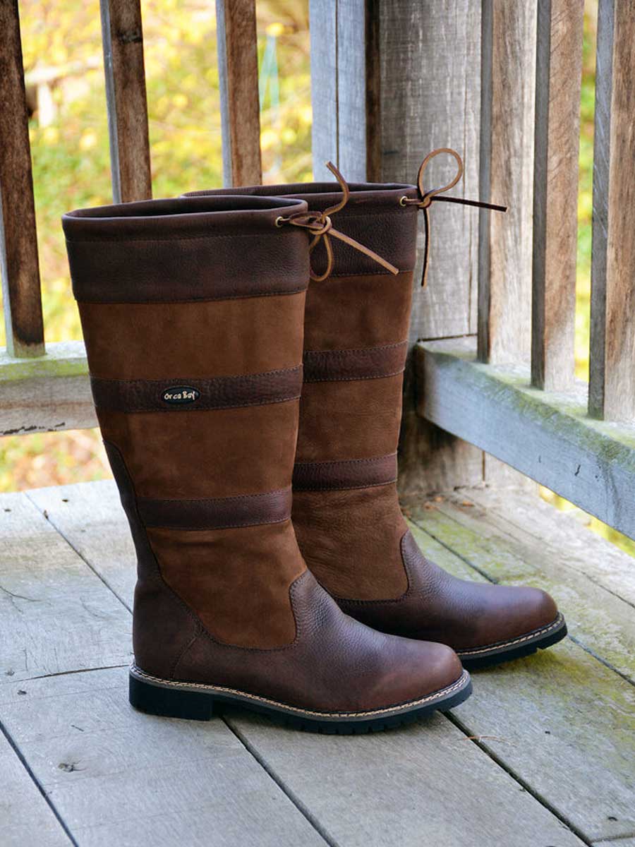 ORCA BAY Orkney Waterproof Country Boots - Brown - Image 2
