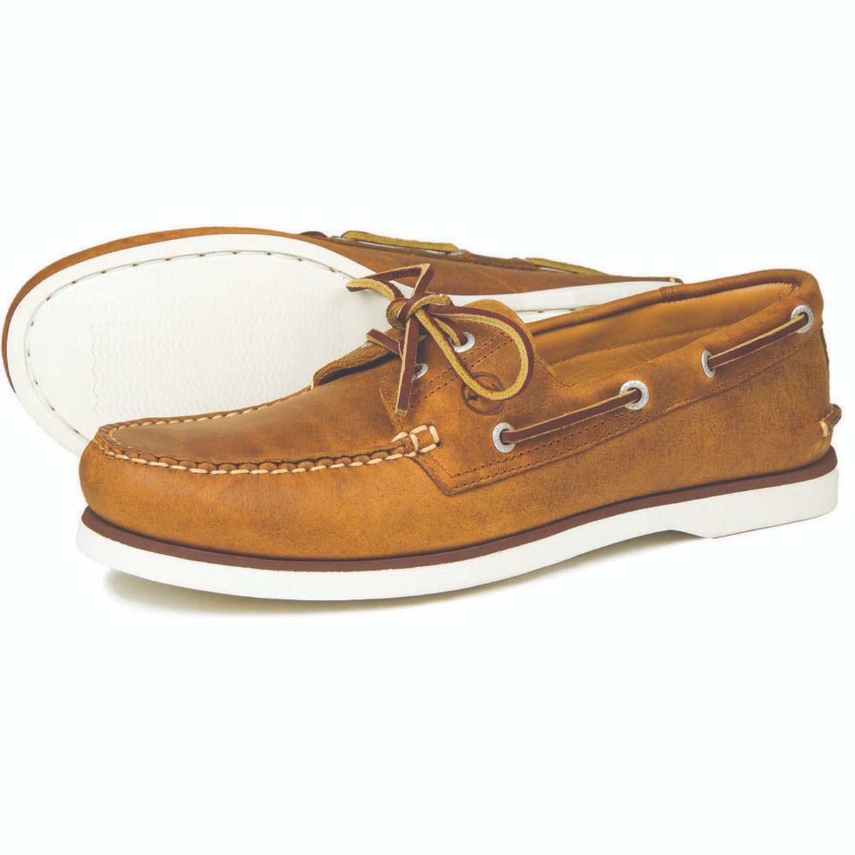 ORCA BAY Portland Leather Deck Shoes - Men's - Sand