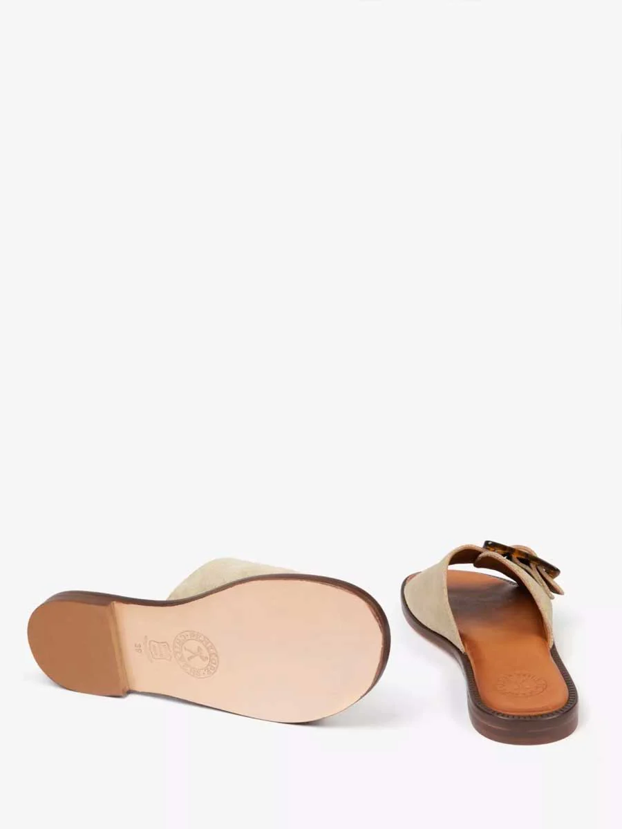 PENELOPE CHILVERS Biarritz Buckle Sandal - Women's - Camel - Image 4