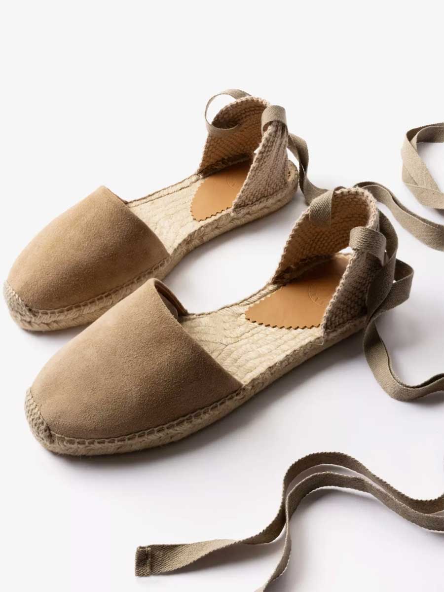 PENELOPE CHILVERS Low Valenciana Espadrille - Women's - Sand Suede - Image 2