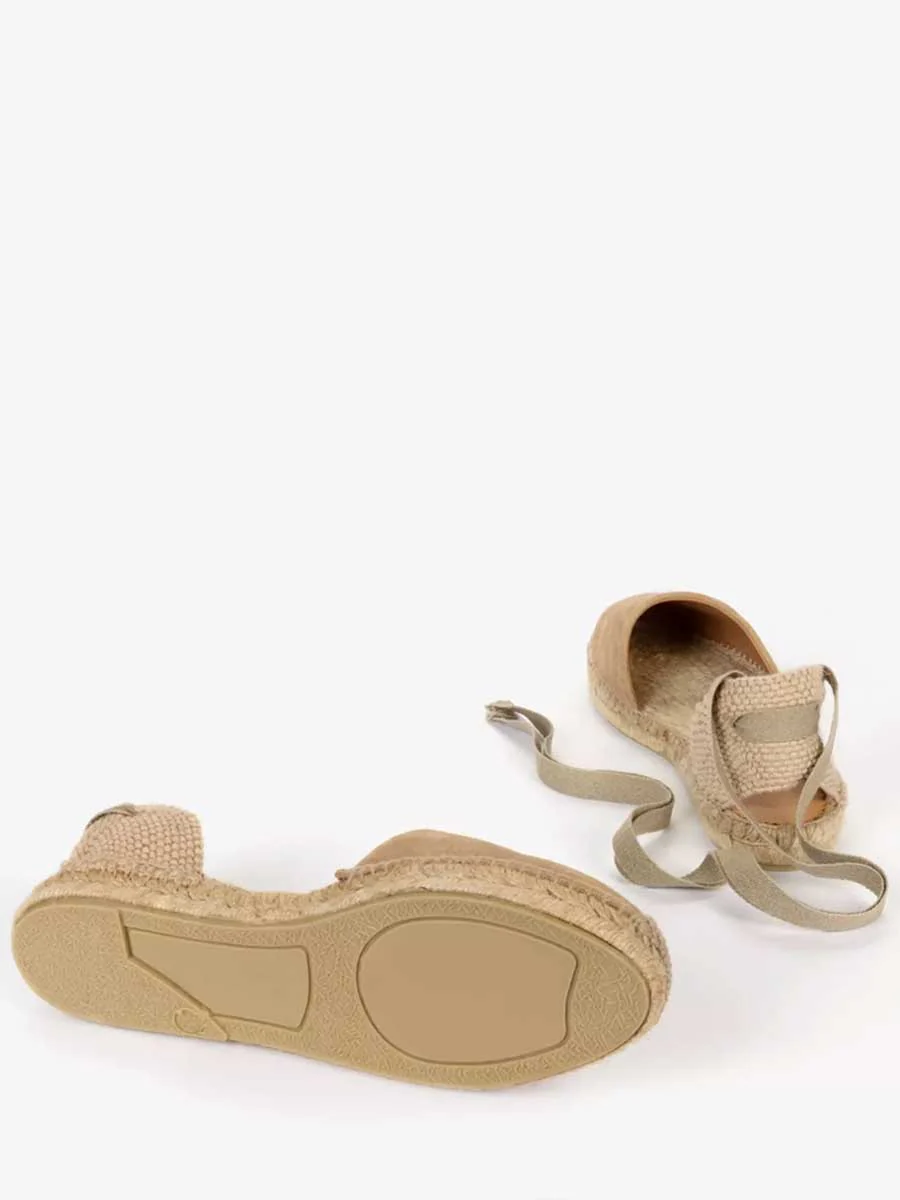 PENELOPE CHILVERS Low Valenciana Espadrille - Women's - Sand Suede - Image 3