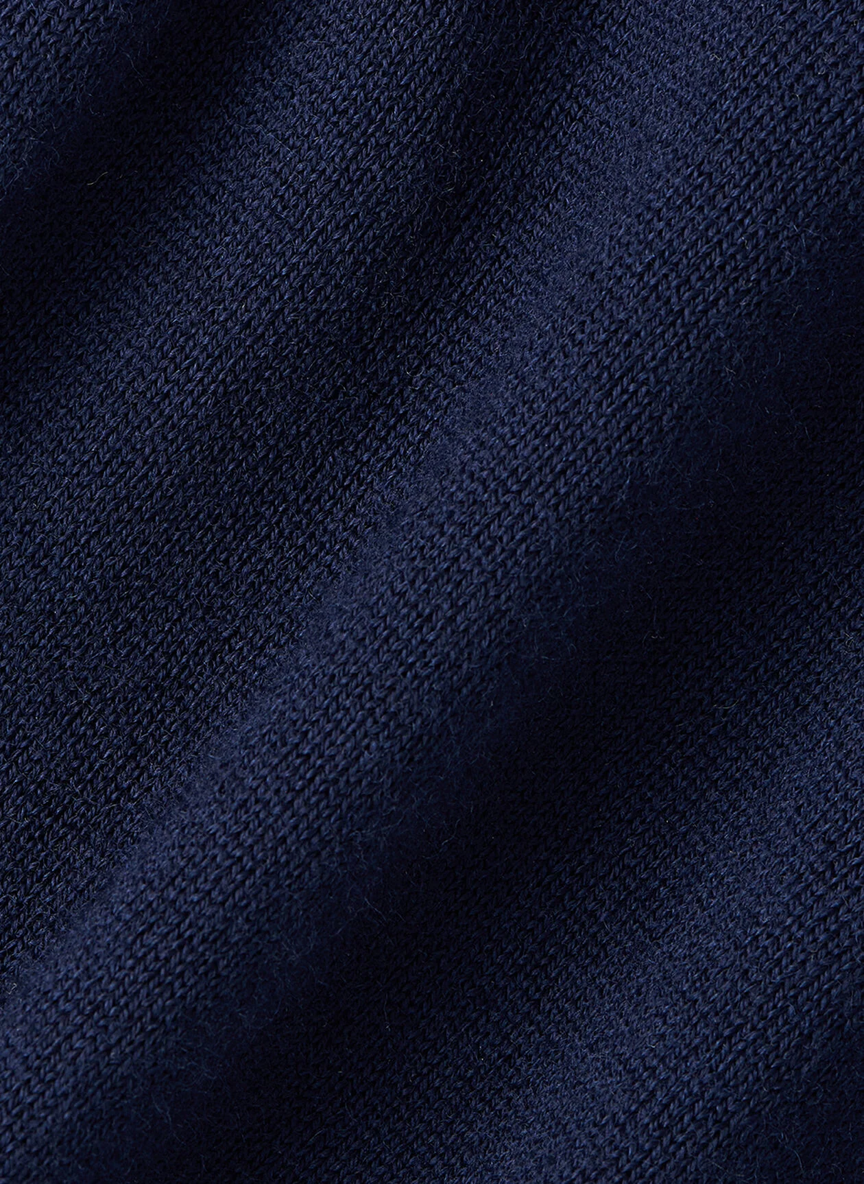 PETER MILLAR Autumn Crest Quarter Zip Sweater - Men's Classic Fit - Navy - Image 5