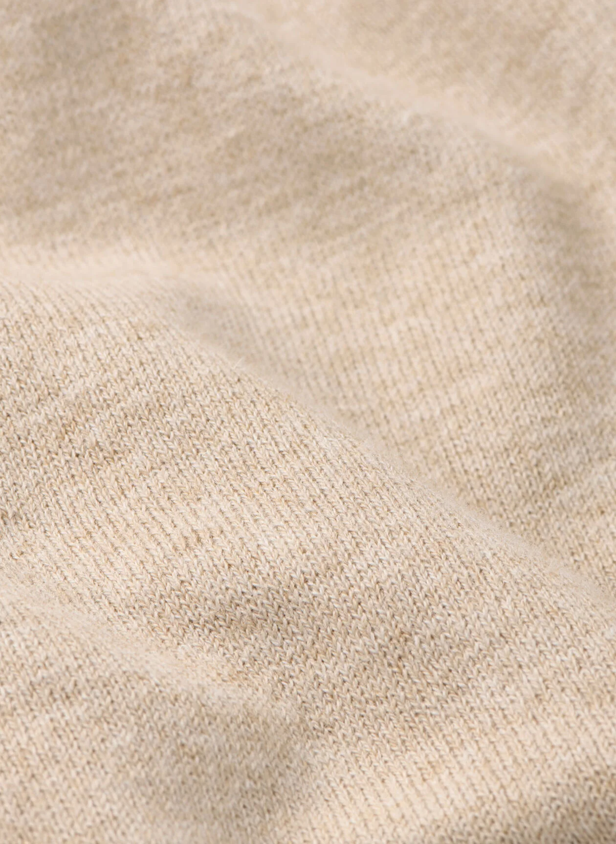 PETER MILLAR Coolspun Lite Cotton Quarter-Zip Sweater – Men's Classic Fit – Truffle - Image 5