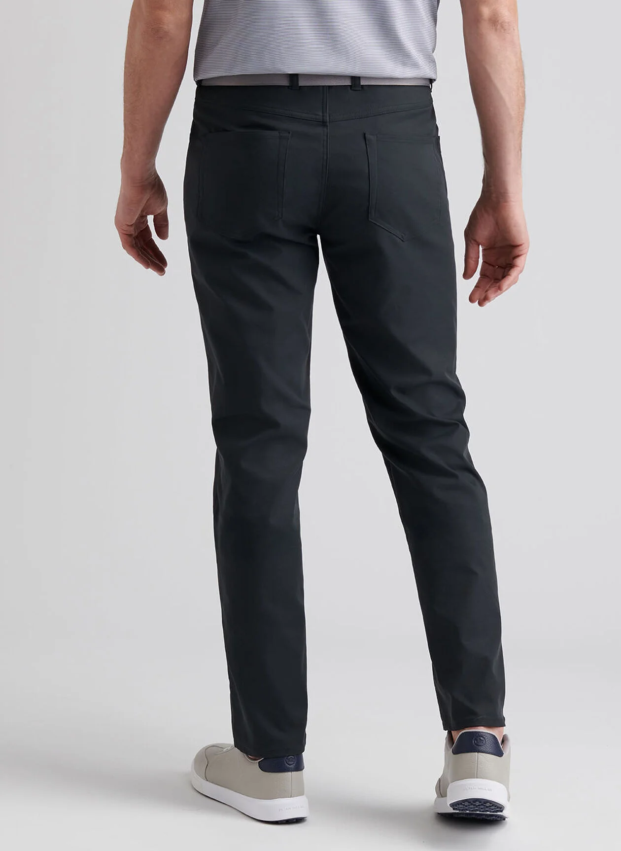 PETER MILLAR Eb66 Performance Five-Pocket Trousers - Men's Classic Fit - Black - Image 4