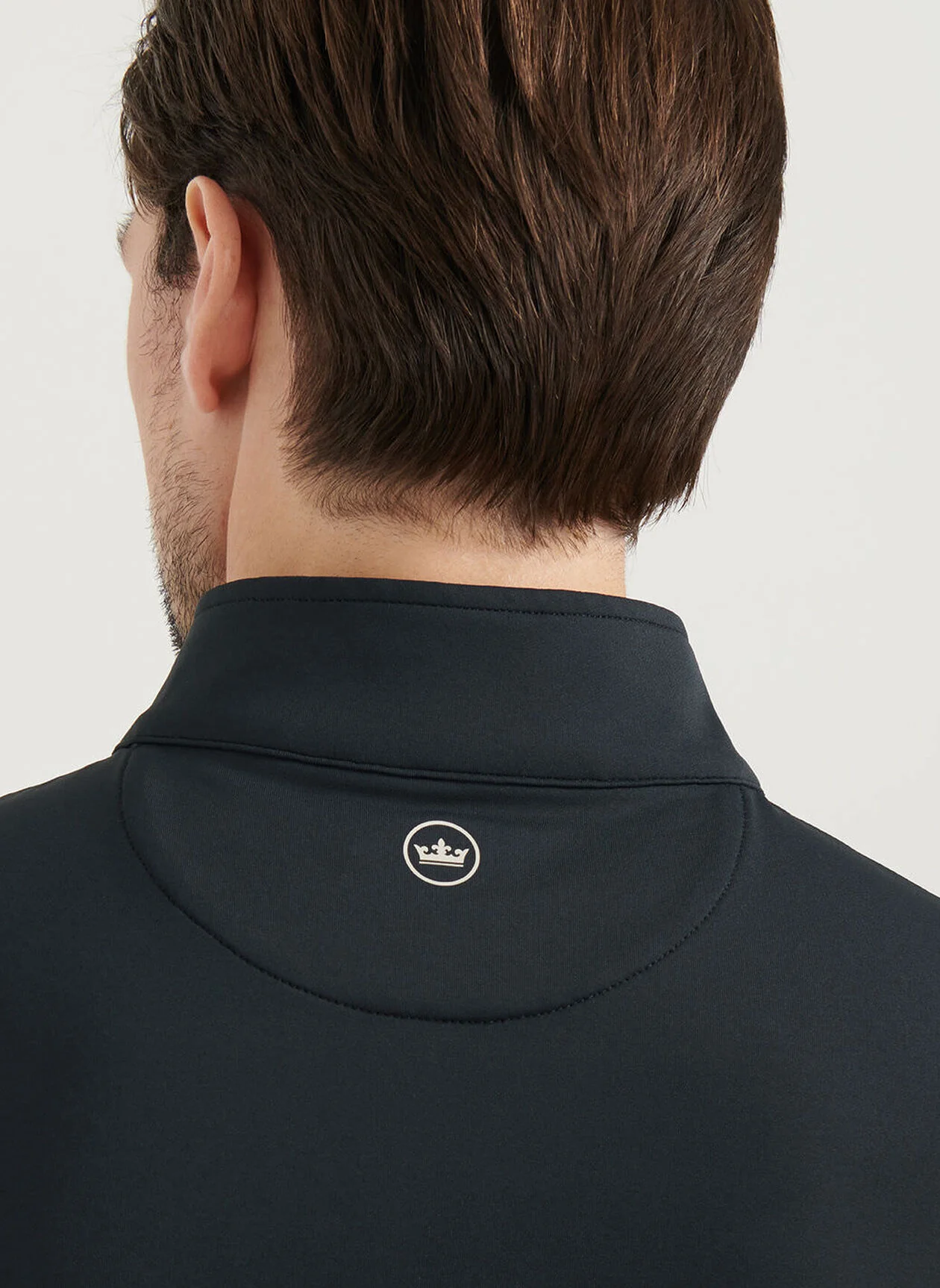 PETER MILLAR Galway Stretch Quarter-Zip Gilet – Men’s Classic Fit – Black - Image 5