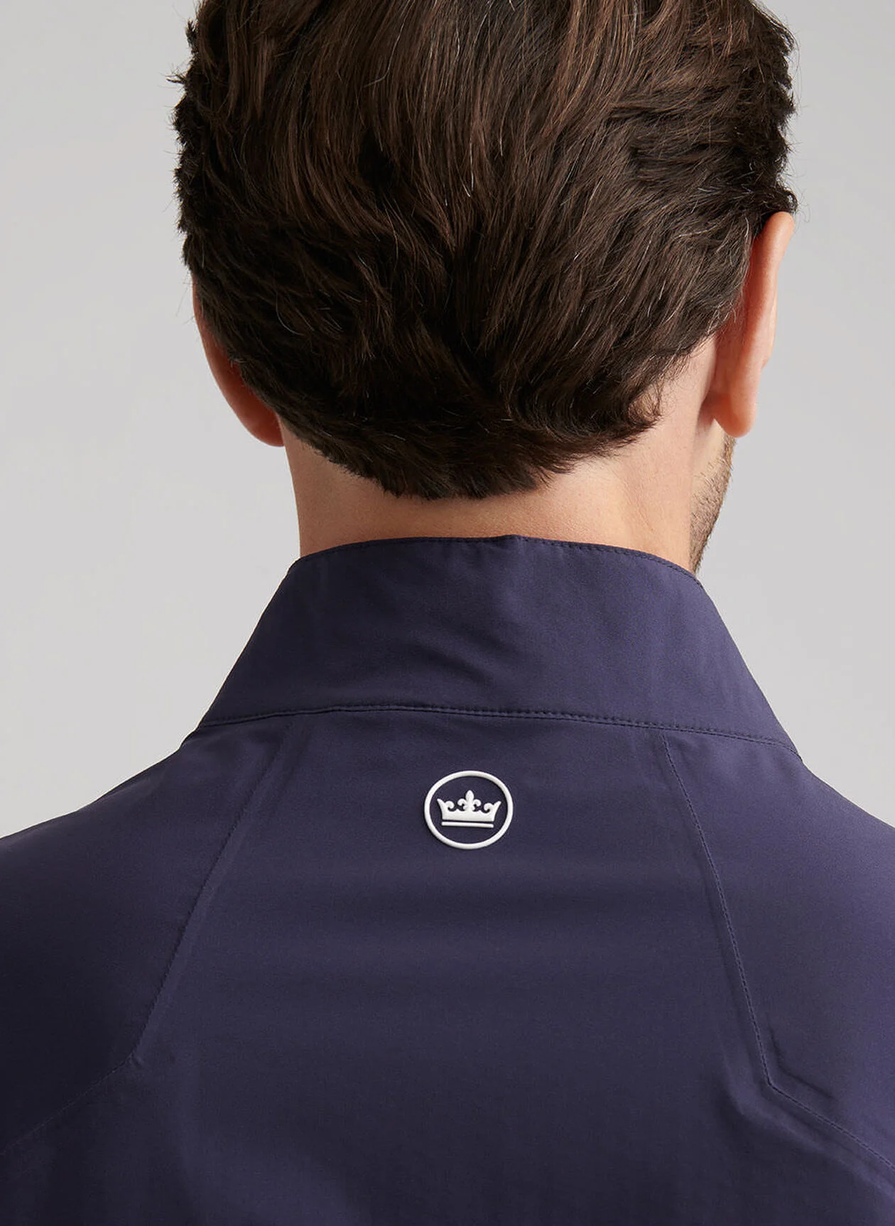 PETER MILLAR Shield Short-Sleeve Waterproof Rain Shell – Men’s – Navy - Image 5