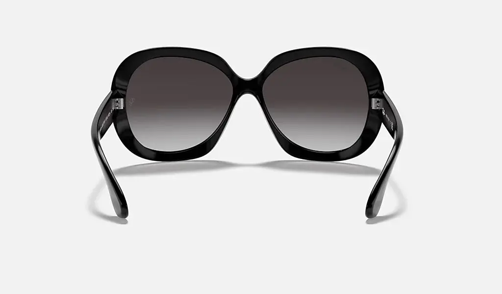 RAY-BAN Sunglasses Jackie Ohh II - Black Frame - Grey Gradient Lens - Image 4