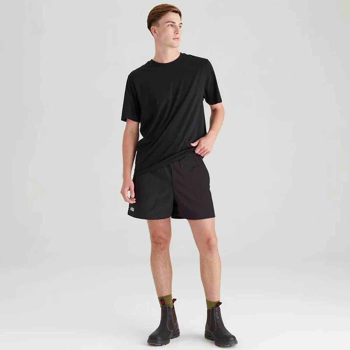 RIDGELINE Hose Down Shorts - Black - Image 5