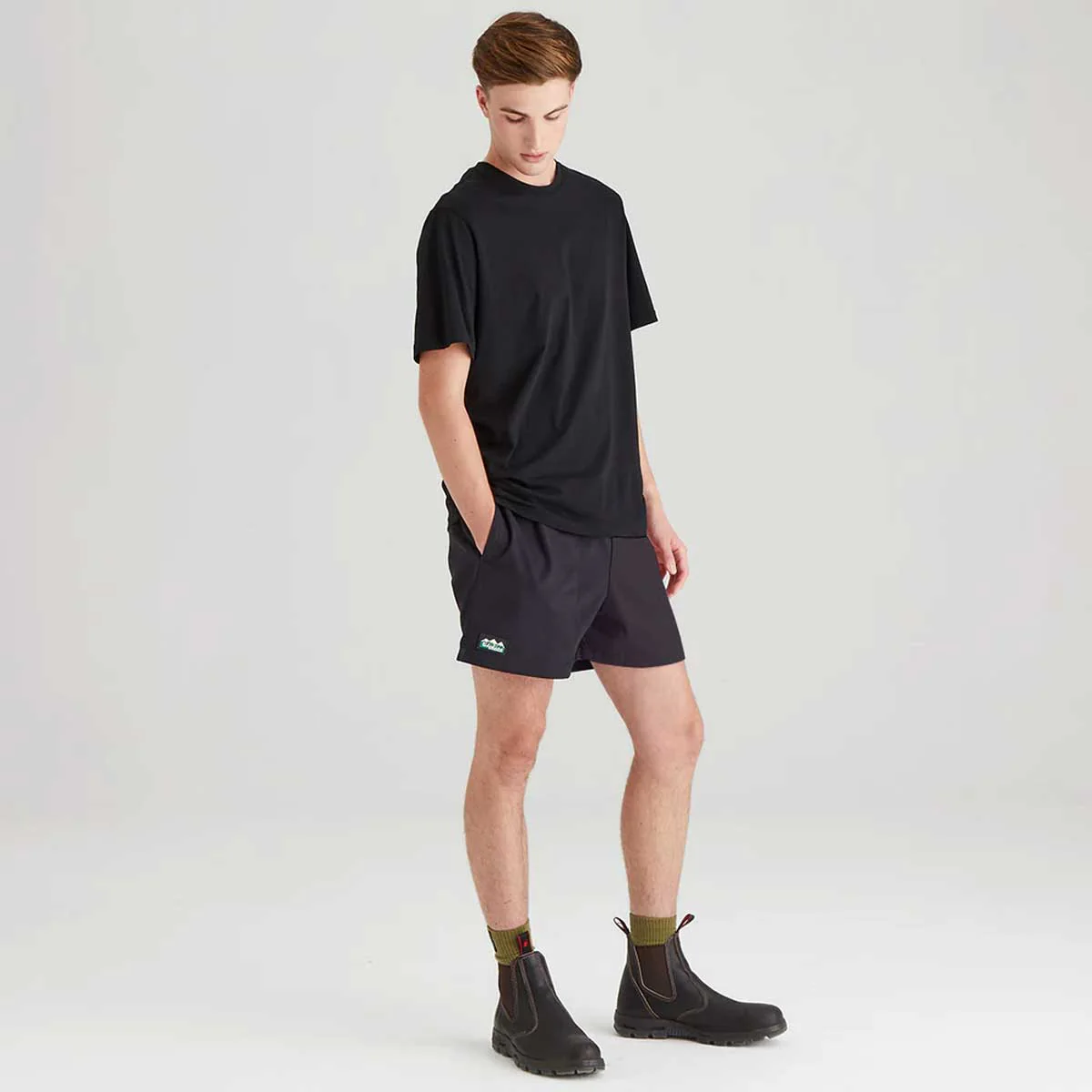 RIDGELINE Hose Down Shorts - Black - Image 8