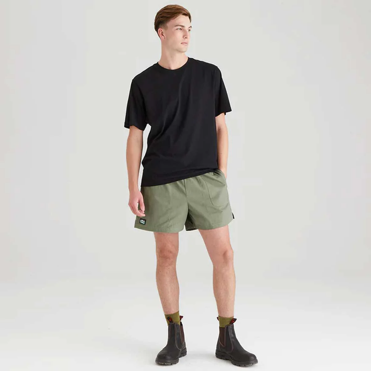 RIDGELINE Hose Down Shorts - Khaki - Image 8
