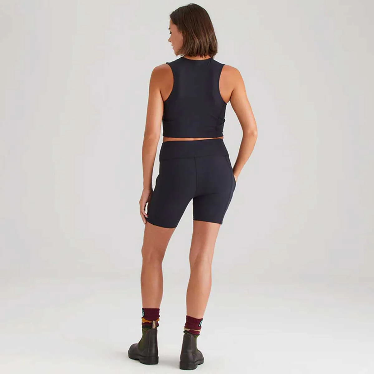 RIDGELINE Ladies Infinity Shorts - Black - Image 6