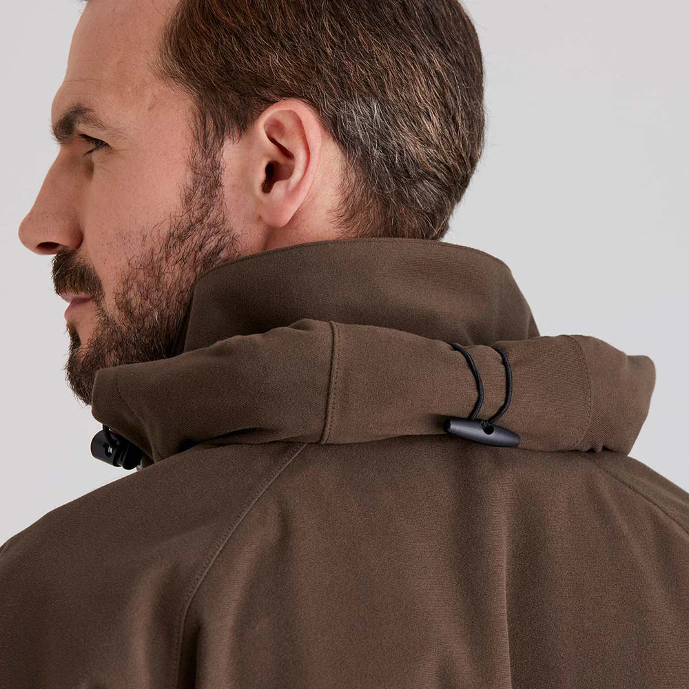 RIDGELINE Mens Monsoon Classic Smock - Bark - Image 4