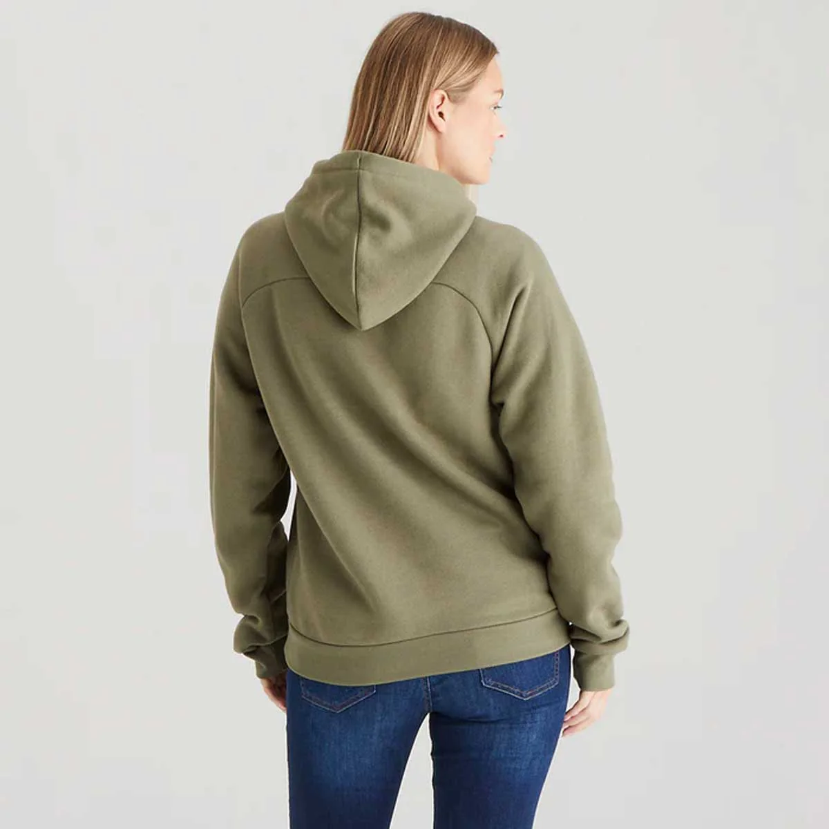RIDGELINE Signature Hoodie - Womens - Khaki - Image 2