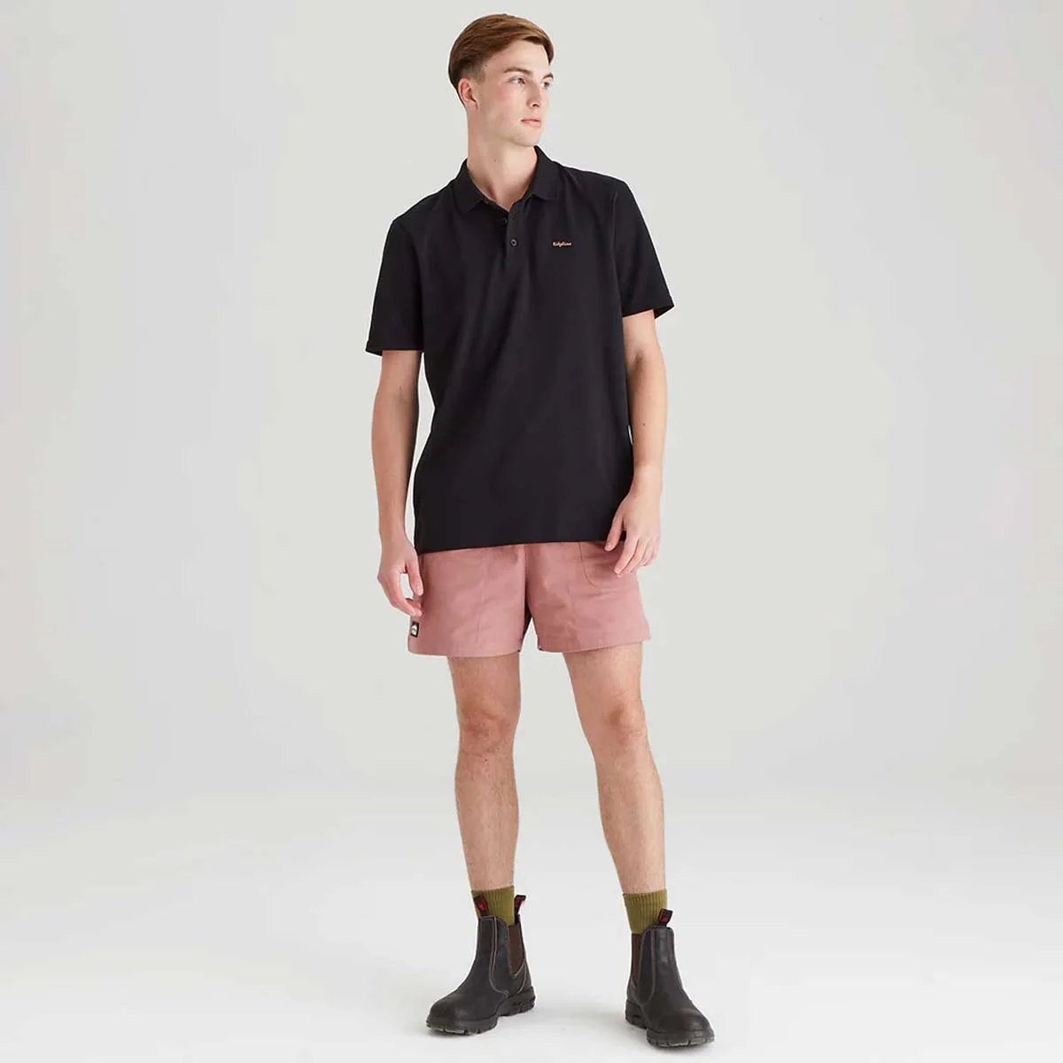 RIDGELINE Signature Polo Shirt - Mens - Black - Image 4