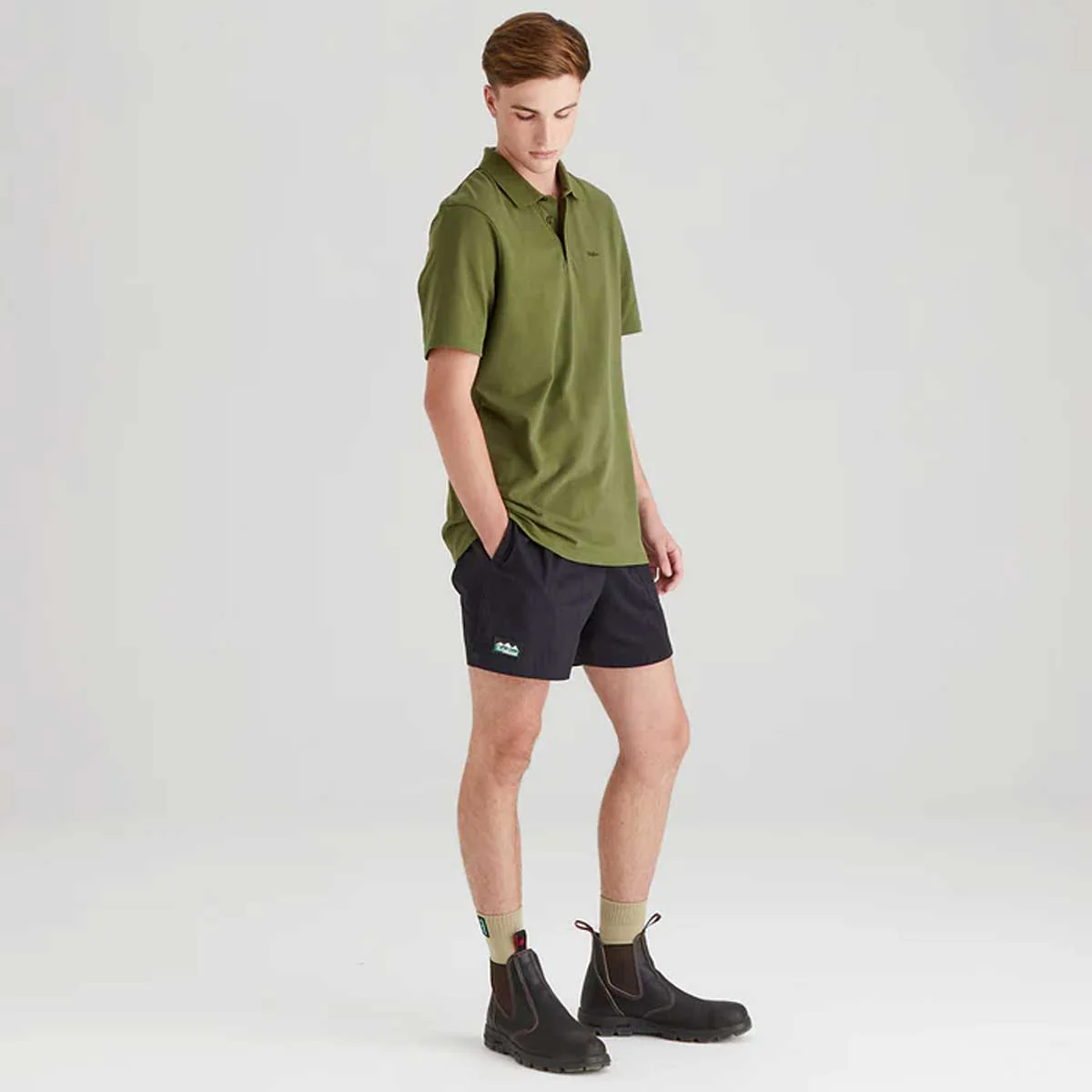 RIDGELINE Signature Polo Shirt - Mens - Fern Green - Image 6