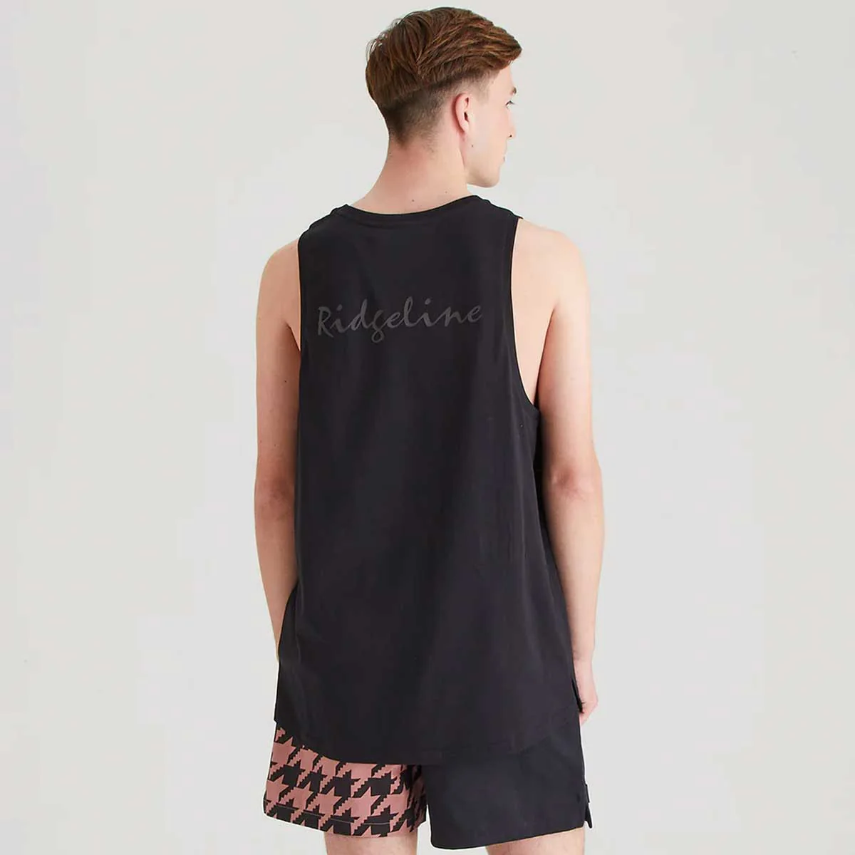 RIDGELINE Signature Singlet Top - Black - Image 2
