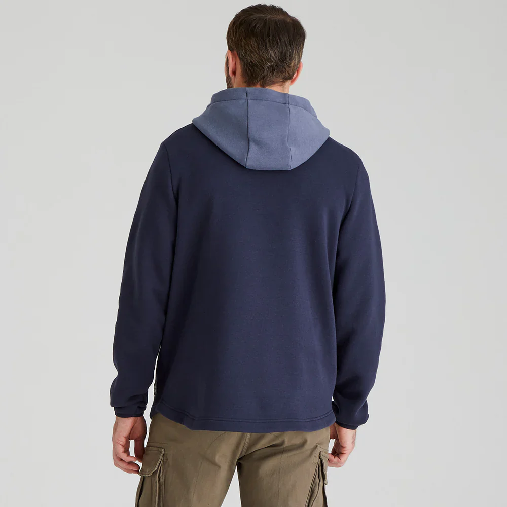 RIDGELINE South Island Hoodie - Mens - Navy - Image 3
