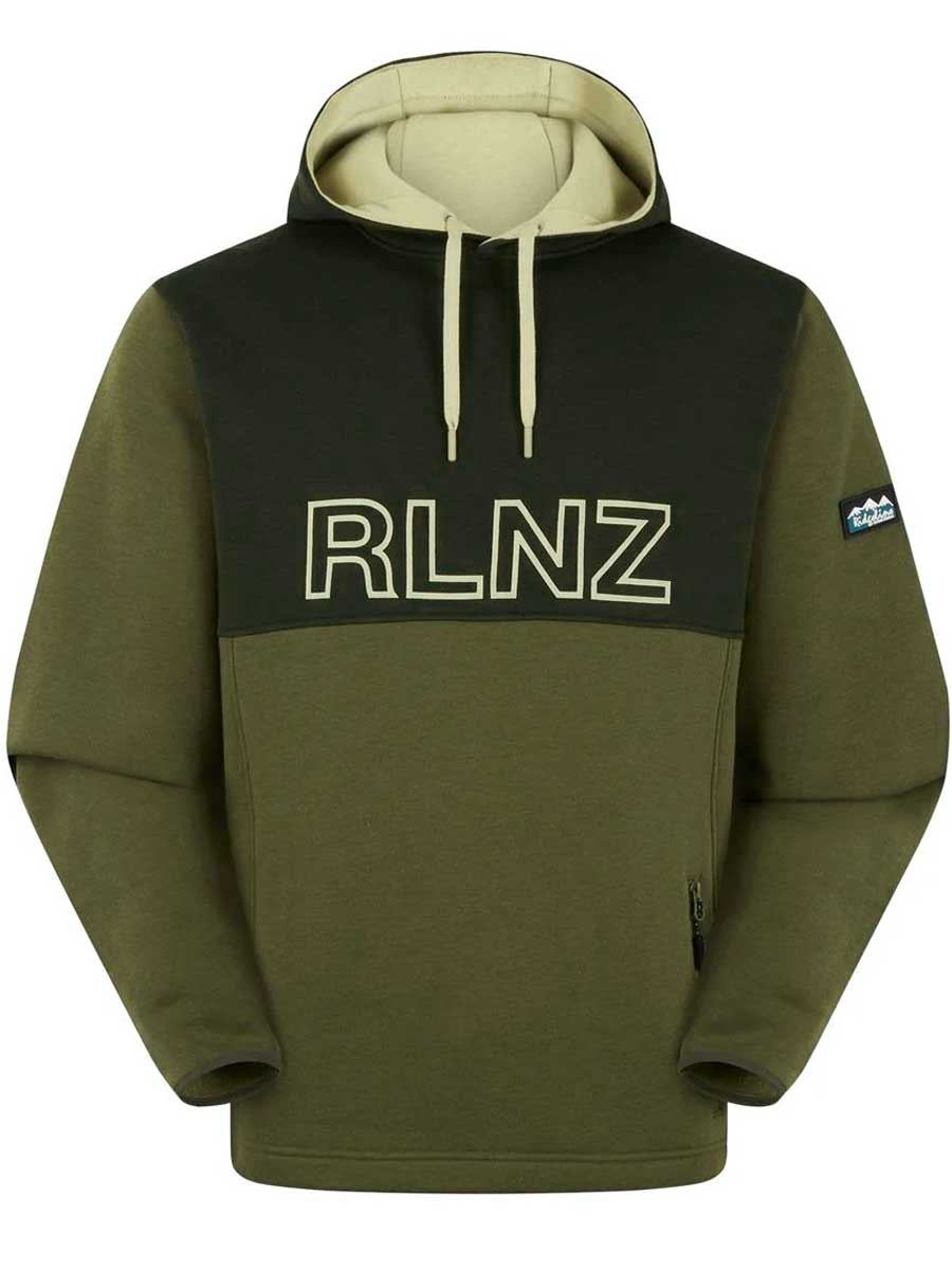 RIDGELINE South Island Hoodie - Mens - Olive - Image 6