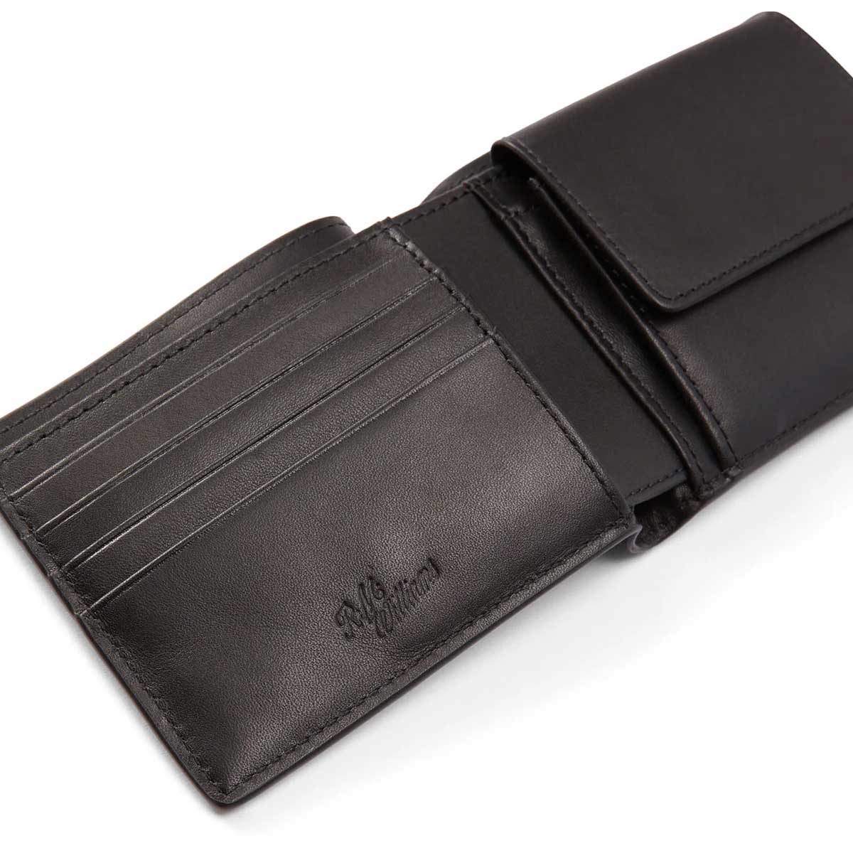 RM WILLIAMS Bi-Fold Wallet with Pocket - Black - Image 2
