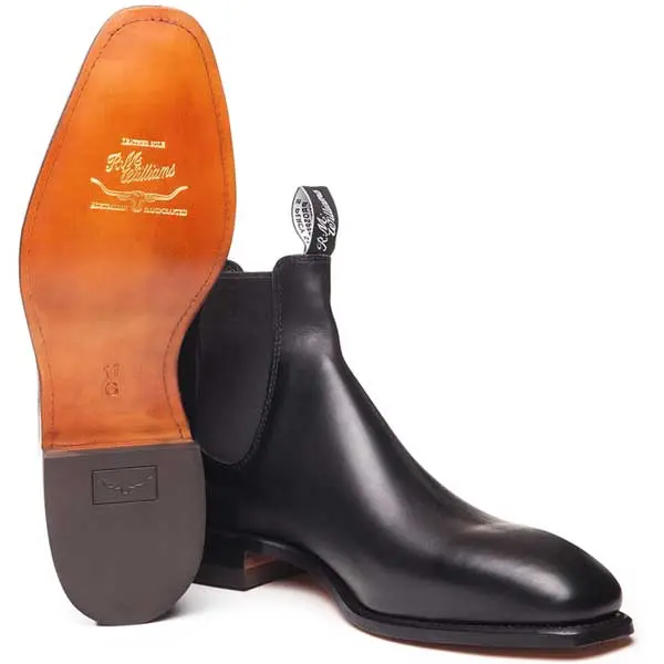 RM WILLIAMS Classic Craftsman Boots - Men's - Black - Image 3