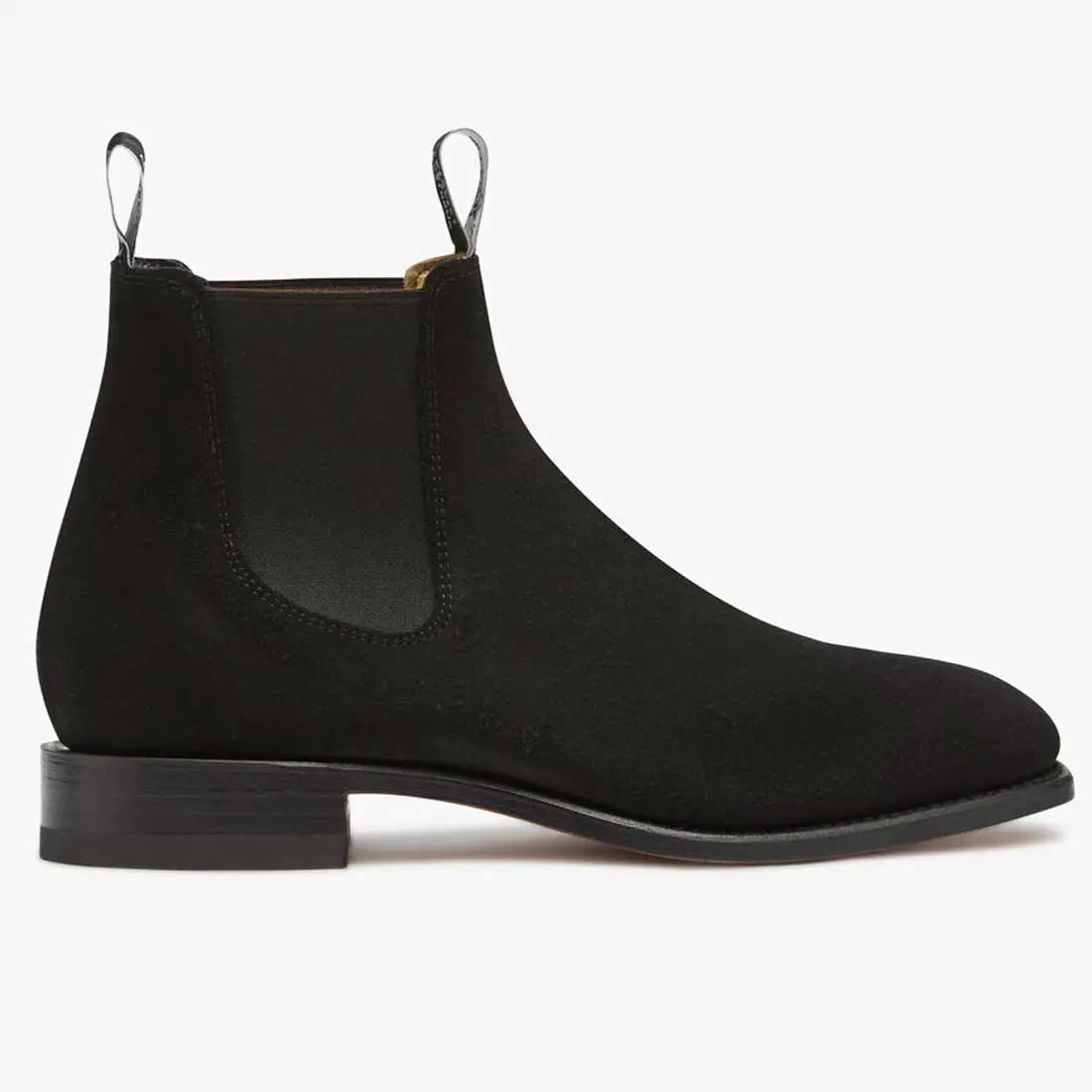 RM WILLIAMS Comfort Craftsman Boots - Men's - Black Suede - Image 4
