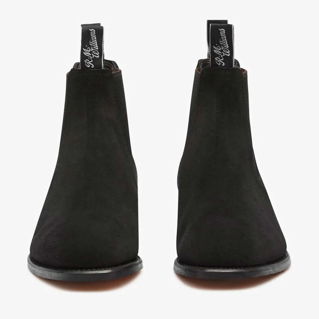 RM WILLIAMS Comfort Craftsman Boots - Men's - Black Suede - Image 5