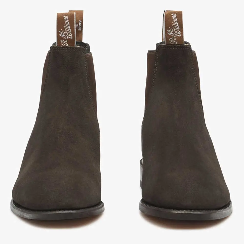 RM WILLIAMS Comfort Craftsman Boots - Men's - Chocolate Suede - Image 5