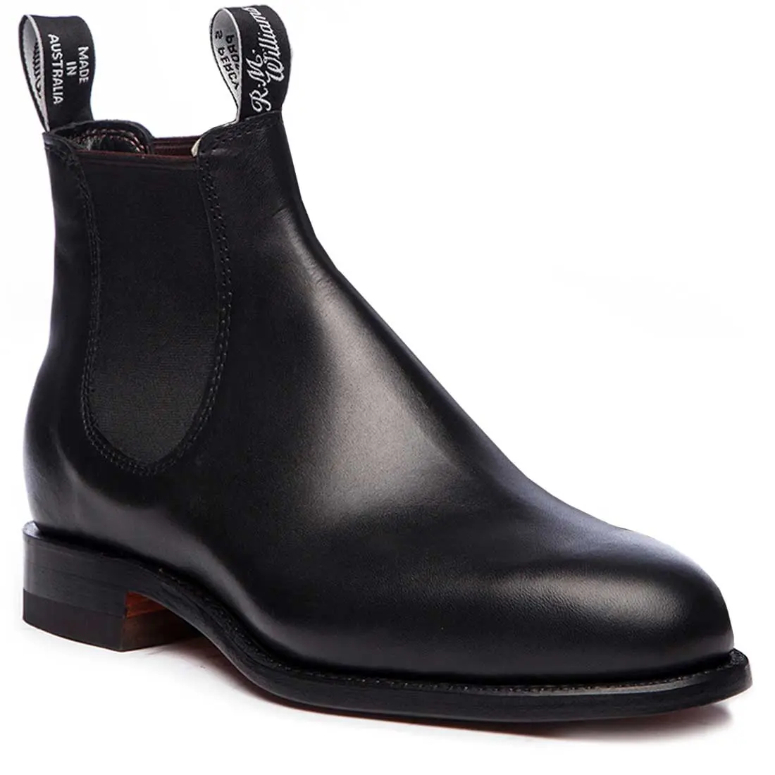 RM WILLIAMS Comfort Turnout Boots - Men's - Black - Image 3