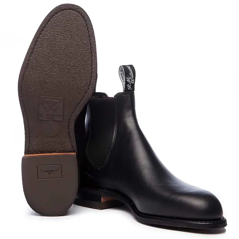 RM WILLIAMS Comfort Turnout Boots - Men's - Black - Image 7