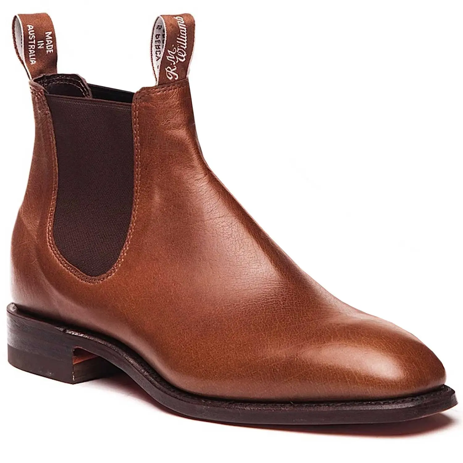 RM WILLIAMS Comfort Craftsman Boots - Men's - Kangaroo Tanbark - Image 4