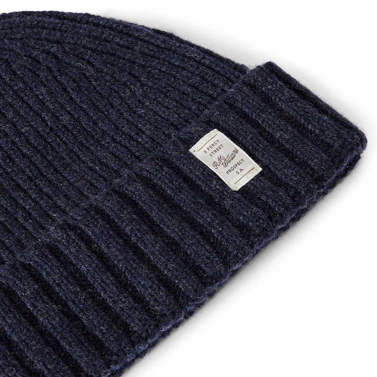RM WILLIAMS Bowen Wool Beanie - Navy - Image 3