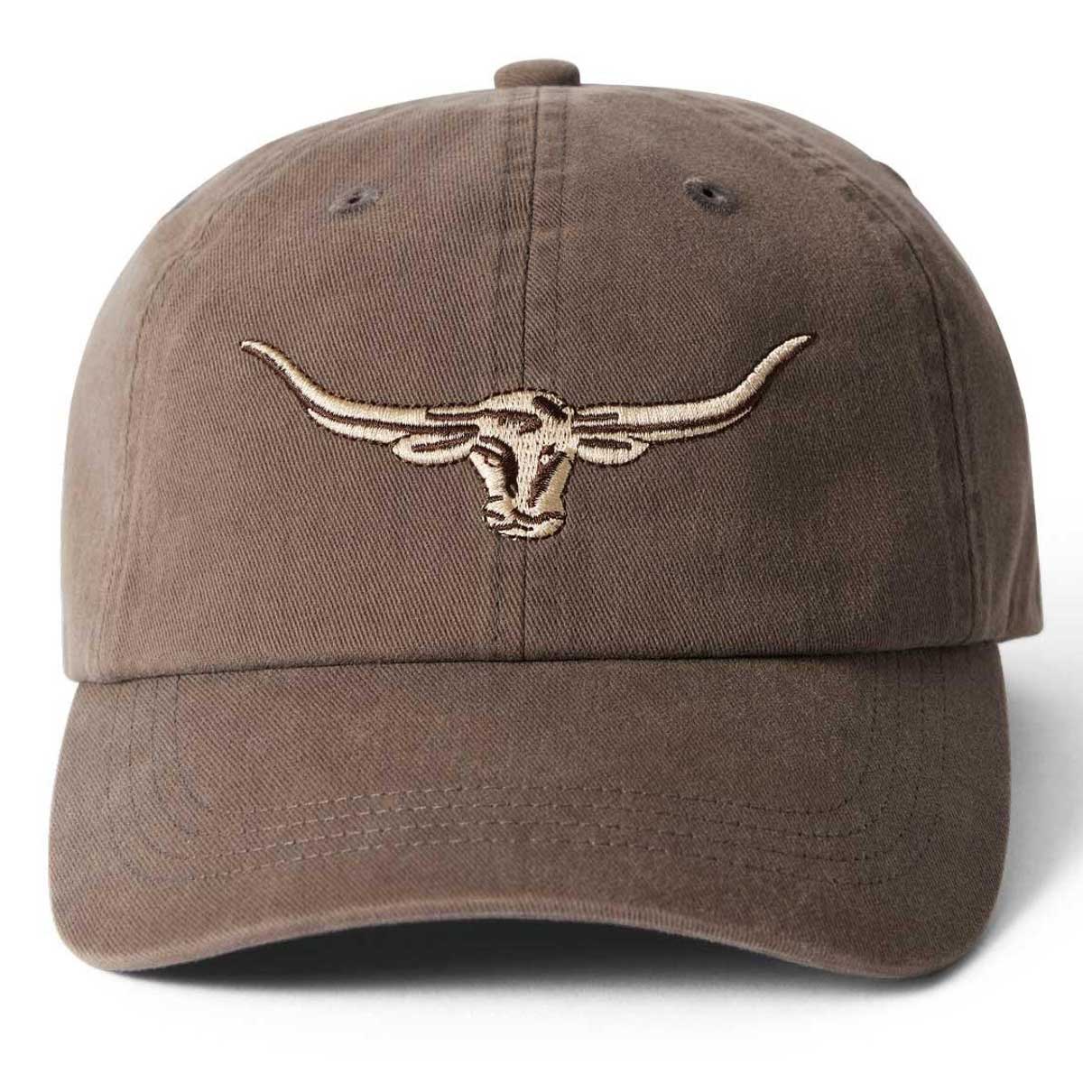 RM WILLIAMS Longhorn Twill Cap - Steers Head Logo - Silt - Image 5