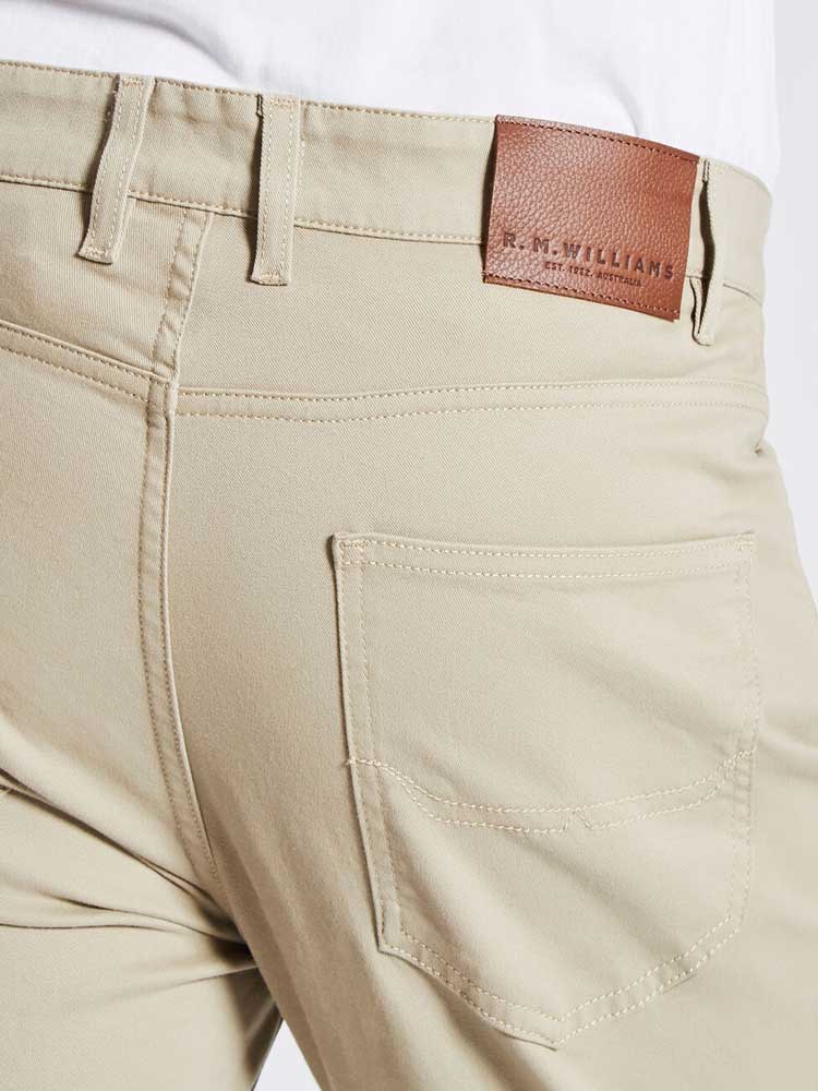 30% OFF RM WILLIAMS Ramco Jeans - Mens Drill Cotton - Buckskin - Size: 44 REG - Image 2