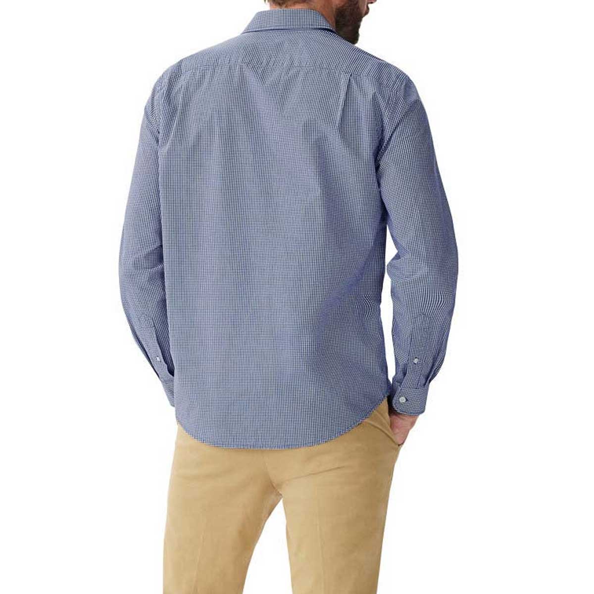 RM WILLIAMS Classic Regular Fit Shirt - Men's - Navy & White Check - Image 6