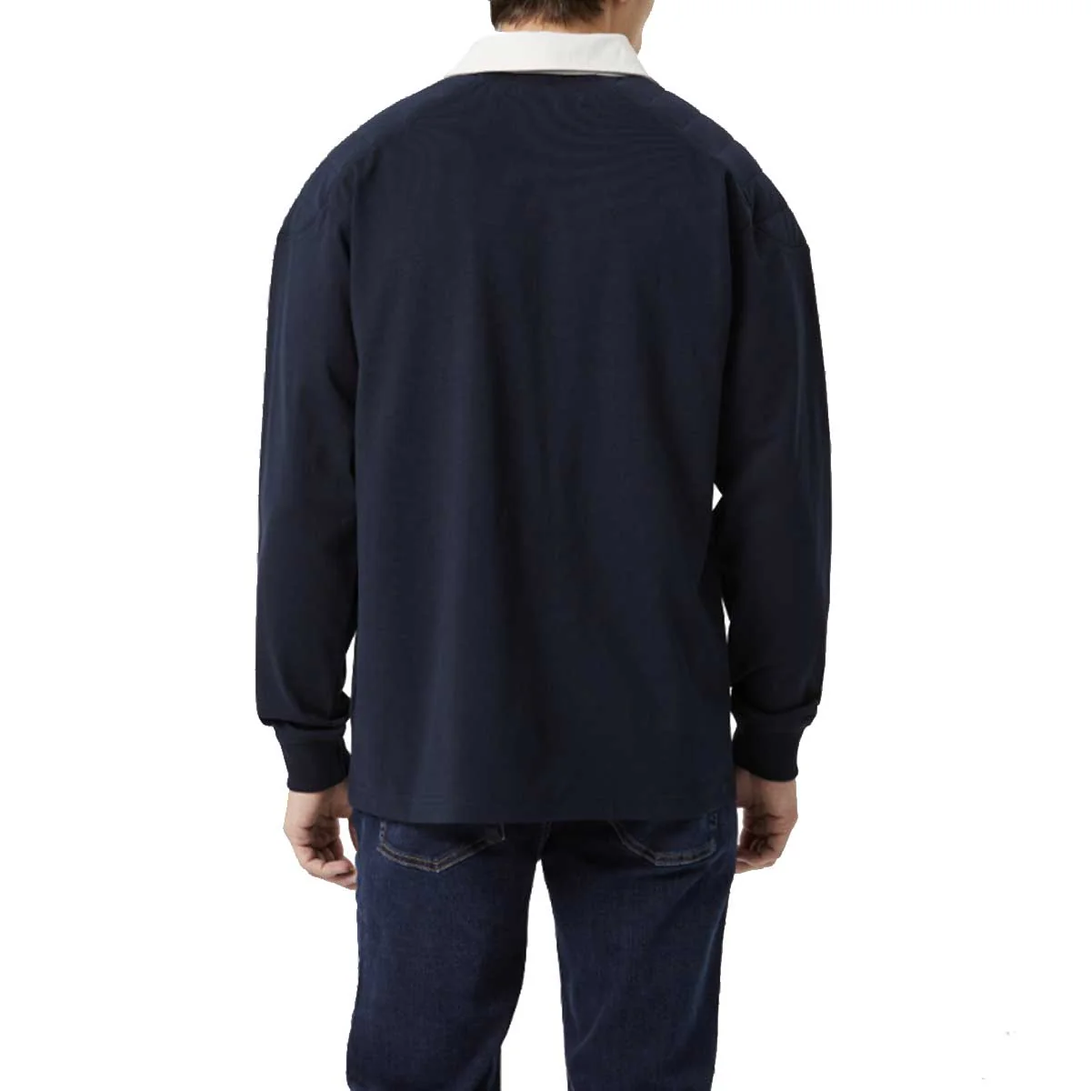 RM WILLIAMS Classic Rugby Shirt - Mens - Navy - Image 3