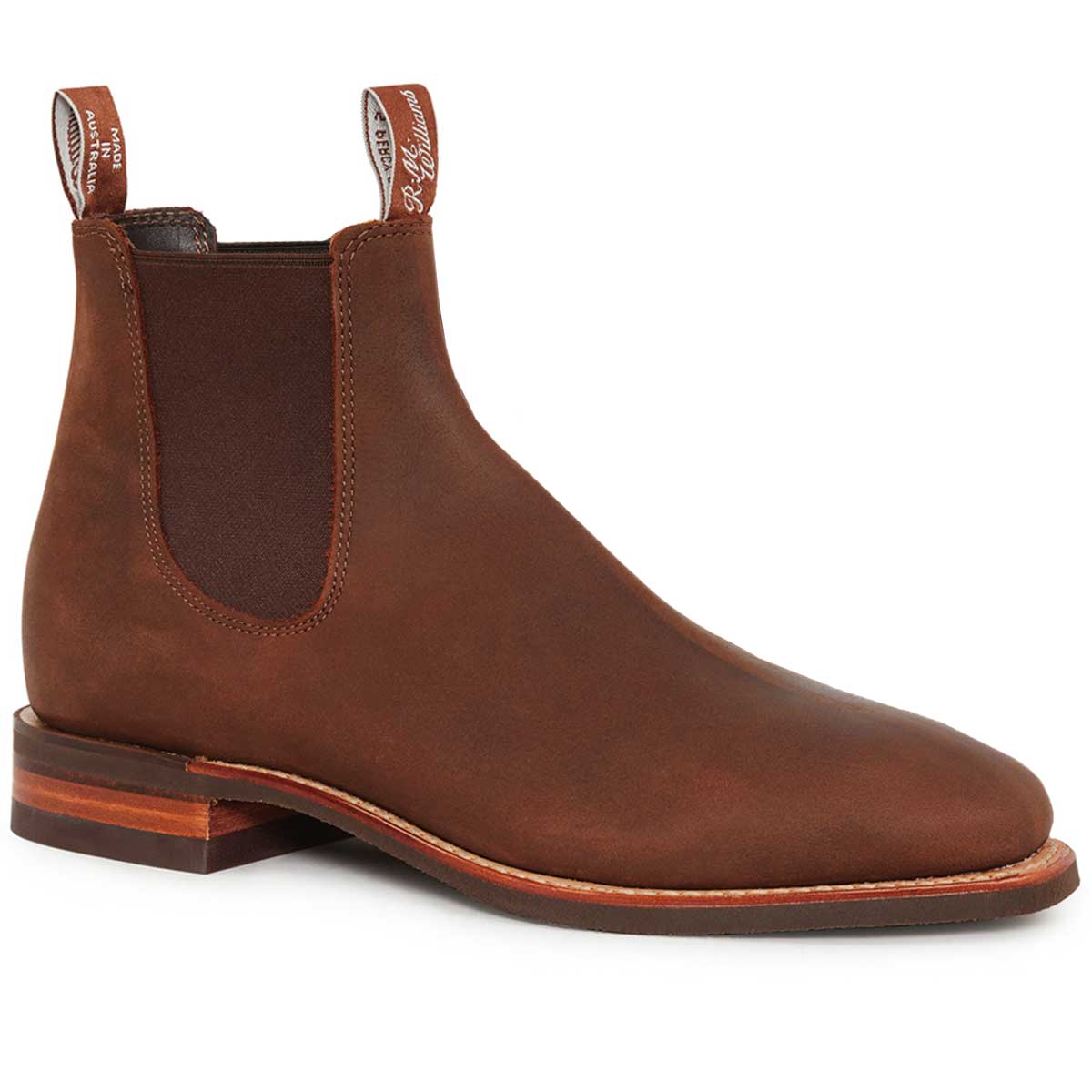 RM WILLIAMS Comfort Craftsman Boots - Men's - Bark - Image 4