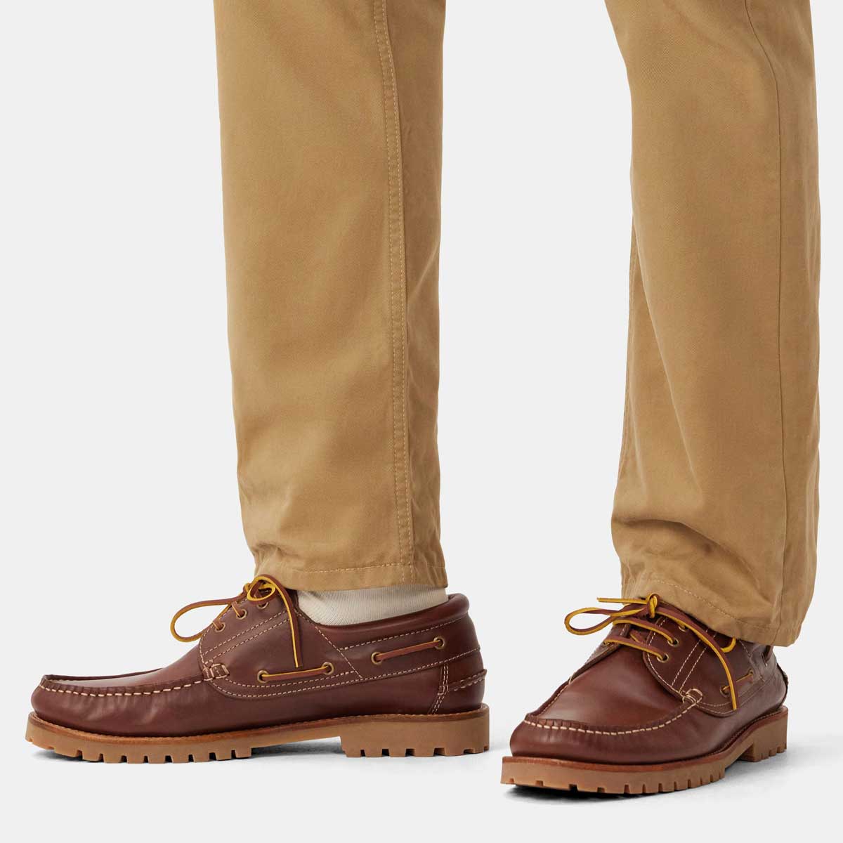 RM WILLIAMS Dockyard Moccasin Boat Shoes - Men's - Brown - Image 2