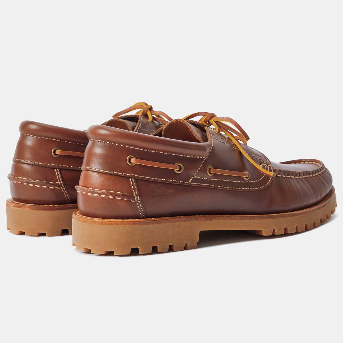 RM WILLIAMS Dockyard Moccasin Boat Shoes - Men's - Brown - Image 5