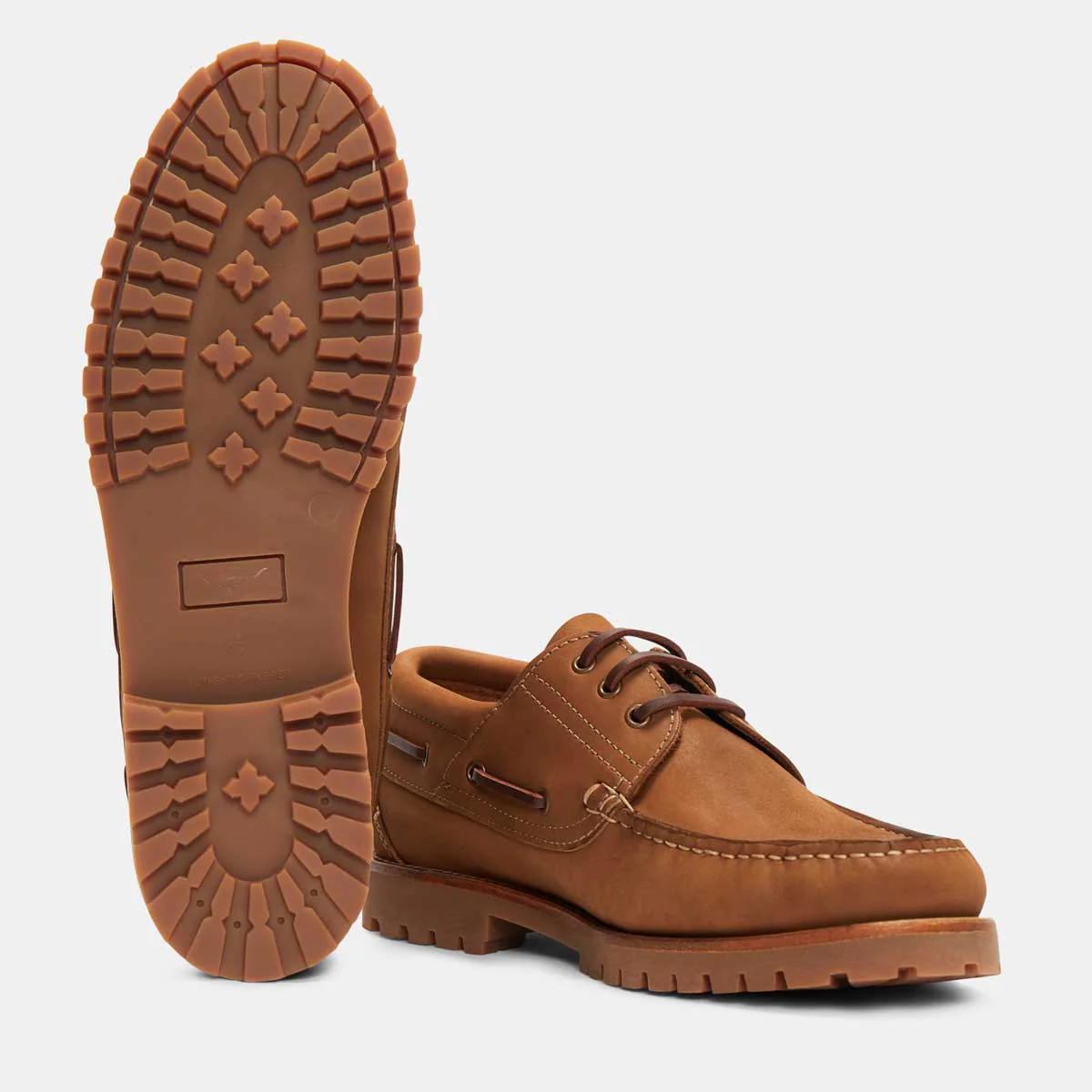 RM WILLIAMS Dockyard Moccasin Boat Shoes - Men's - Tan - Image 2