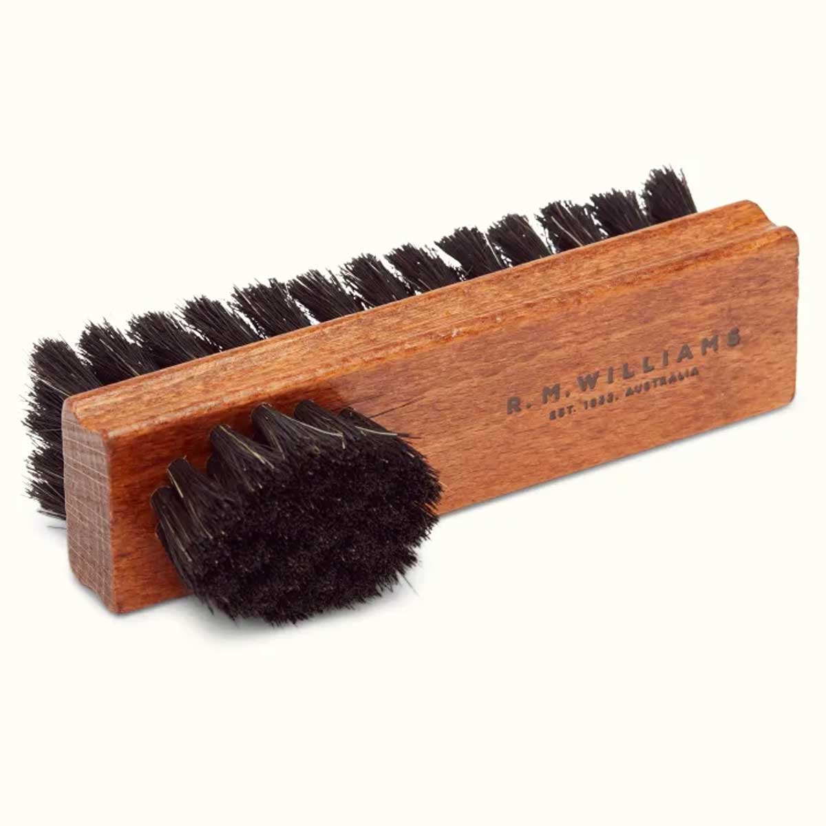 RM WILLIAMS Double Sided Brush - Black Horse Hair - Image 2
