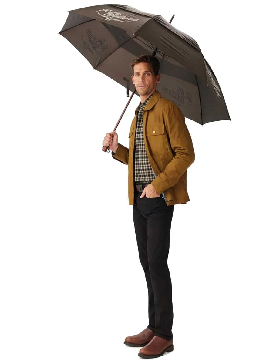 RM WILLIAMS Golf Umbrella - Chestnut - Image 2