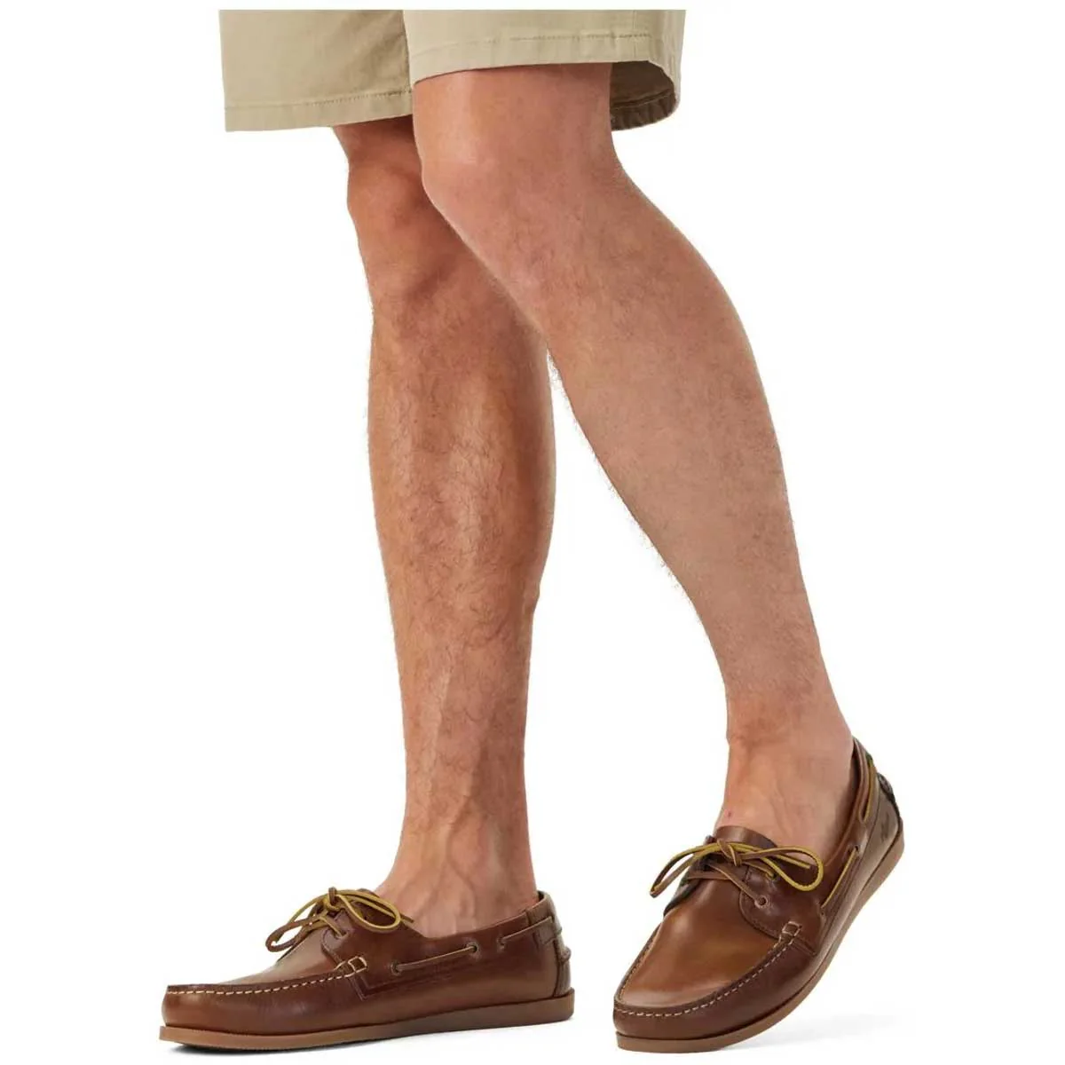 RM WILLIAMS Islet Moccasin Boat Shoes - Men's - Tan - Image 2