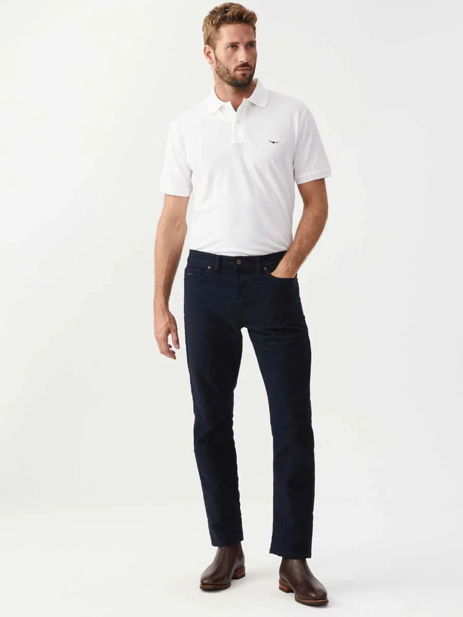 30% OFF RM WILLIAMS Ramco Moleskin Jeans - Mens - Navy - Size: 30" REG - Image 3