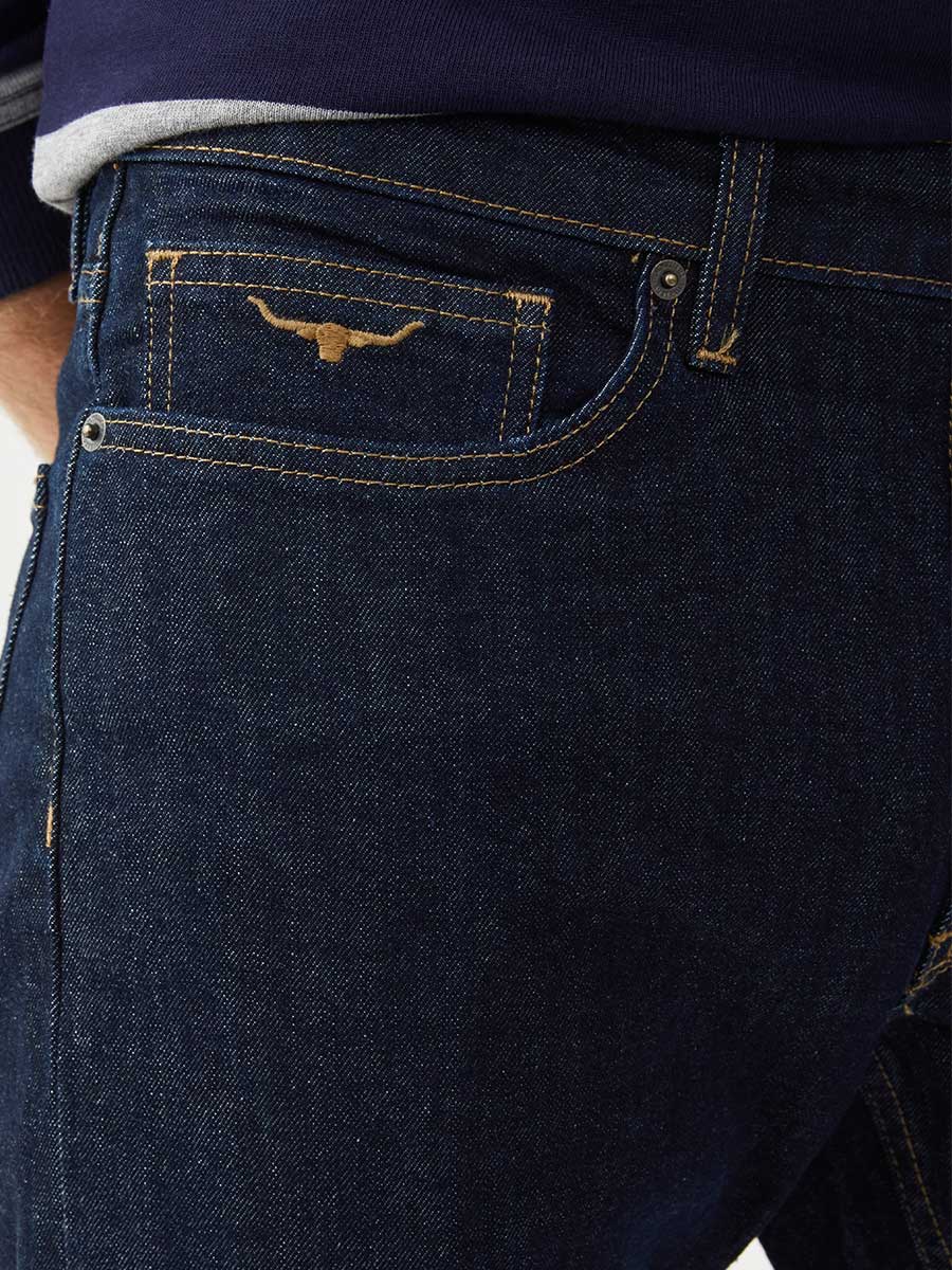 RM WILLIAMS Loxton Denim Jeans - Mens - Indigo Rinse - Image 2