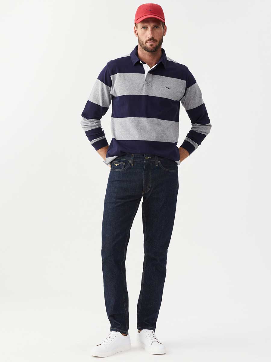 RM WILLIAMS Loxton Denim Jeans - Mens - Indigo Rinse - Image 3