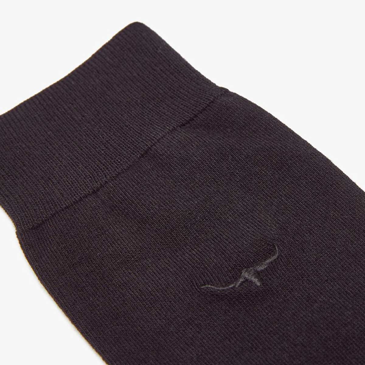 RM WILLIAMS Nelson Men's Cotton Socks - Black - Image 2
